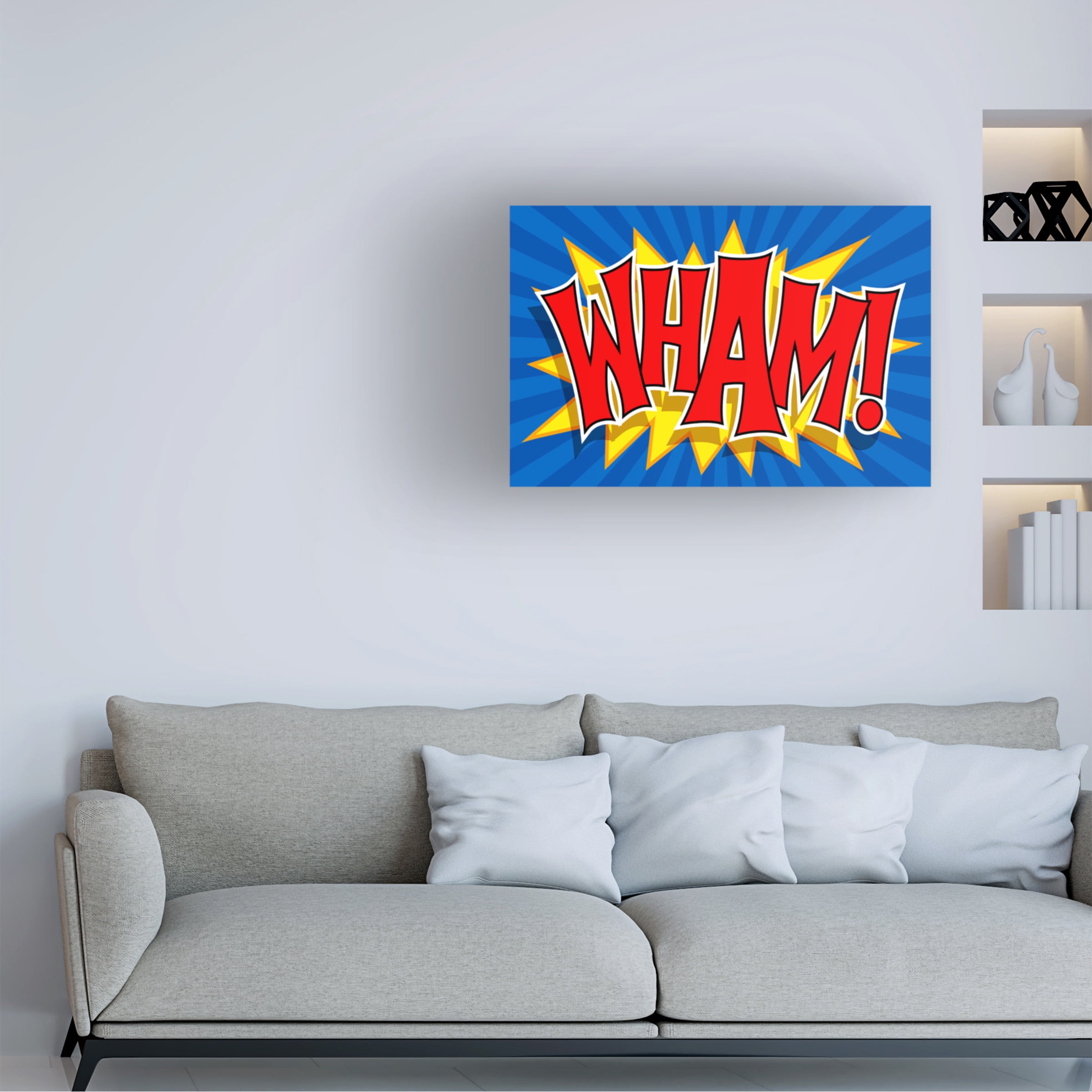 RetroPlanet 'Wham' Canvas Art