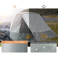 thumbnail image 3 of Hasika Canopy Tent Easy Set Up Sun Shade with Mesh Netting for Camping Road Trip Park Waterproof 3000MM UPF 50+ Gray, 3 of 6