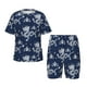 thumbnail image 1 of Balery Dragon Conjunto de Pijama Infantil de Manga Corta con Estampado – Ropa de Dormir de Algodón Suave-3X-Large, 1 of 6