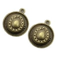 thumbnail image 1 of Colgantes de amuletos de latón piezas para pendientes de bricolaje, fabricación de pulseras, artesanía, 1 of 8