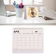 thumbnail image 4 of Calendario Abatible Hacia Atrás, Páginas Decorativas Brillantes Calendario Divertido De Trasero De Gato 12 Meses Con Espacio Para Notas Para Sala De Estar Para Oficina ANGGREK Descripción de la referencia, 4 of 5