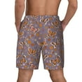 thumbnail image 4 of Goofa Daisies Flowers Printed Men's Swim Trunks Board Shorts Quick Dry Mens Swimming Trunks with Compression Liner,Breathable Fit Hawaii Beach Shorts-, 4 of 9