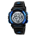 thumbnail image 1 of Reloj digital para exteriores duradero de 50 m con alarma, cronómetro, luz LED y resistente a golpes, reloj deportivo resistente al agua, 1 of 5