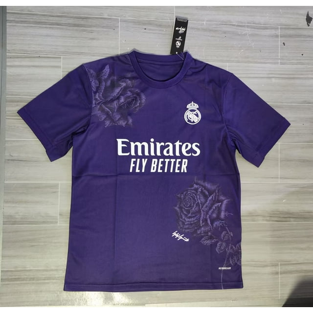 Old Jersey 23-24 Real Madrid Purple Football Jersey Collection