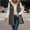 Army Green, variant on Women's Fleece Long Gilets Body Warmer Padded Reversible Sleeveless Vests Zip Up Outwear Jacket