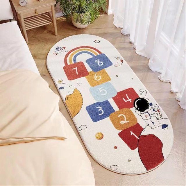 Washable Rugs Area Rugs for Living Room, Machine Washable Soft Shaggy Rugs Fluffy Carpets, Non-Slip Indoor Floor Carpet