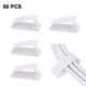 thumbnail image 1 of Abrazaderas para cables con fuertes autoadhesivos, abrazaderas para cables multipropósito para la gestión de cables y recorridos de cables, soporte para cables Sticky Tidy Zhivalor 221265-2, 1 of 8