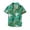 Mint Green, variant on Zanarzt Summer Tops Boy's Shirt Short Sleeve Casual Button Down Beach Shirt Kids Summer Shirts White,5-6 Years