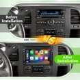 thumbnail image 2 of Radio estéreo para coche Gdienty Android 13 de 2 GB+64 GB con GPS CarPlay, 2 of 7