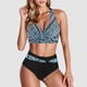 thumbnail image 1 of Augper Fashion Women's Sleeveless Printing Bikini Set Swimsuit Push-Up Padded Swimwear Swimsuit Beachwear, 1 of 8