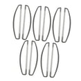 thumbnail image 1 of Terraxo 10 Pcs Poteaux de Bannière à Main Poignée Ergonomique Support de Drapeau à Main Bâtons à Main Tige de Bannière Rétractable Portable Sécurisée Antidérapante Adaptée pour Gris 17cm, 1 of 8