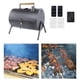 thumbnail image 2 of Parrilla de barbacoa con soporte para parrilla de carbón para reuniones familiares en la playa o el patio Gris, 2 of 9