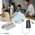 thumbnail image 4 of 11-in-1 USB C Hub with 4K HDMI 100W PD 5Gbps Data Transfer Multi-Port Adapter for MacBook Laptop iPad, 4 of 8