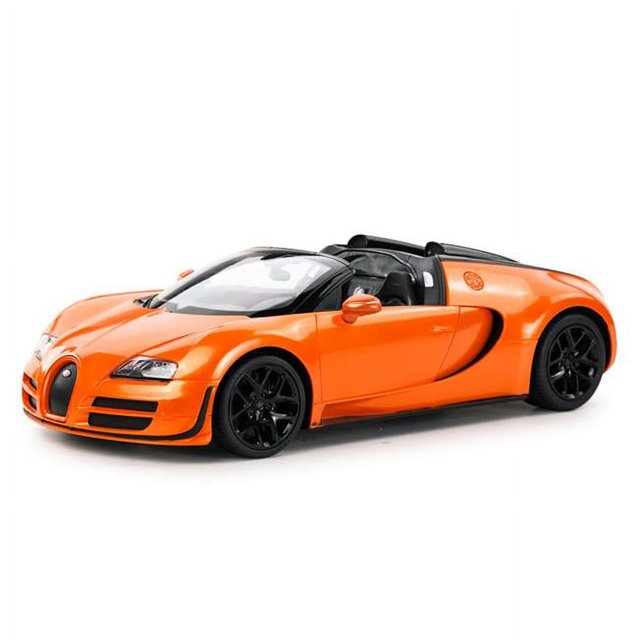 CIS 70400-O RC 1-14 Bugatti Grand Sport Vitesse Model Car, Orange