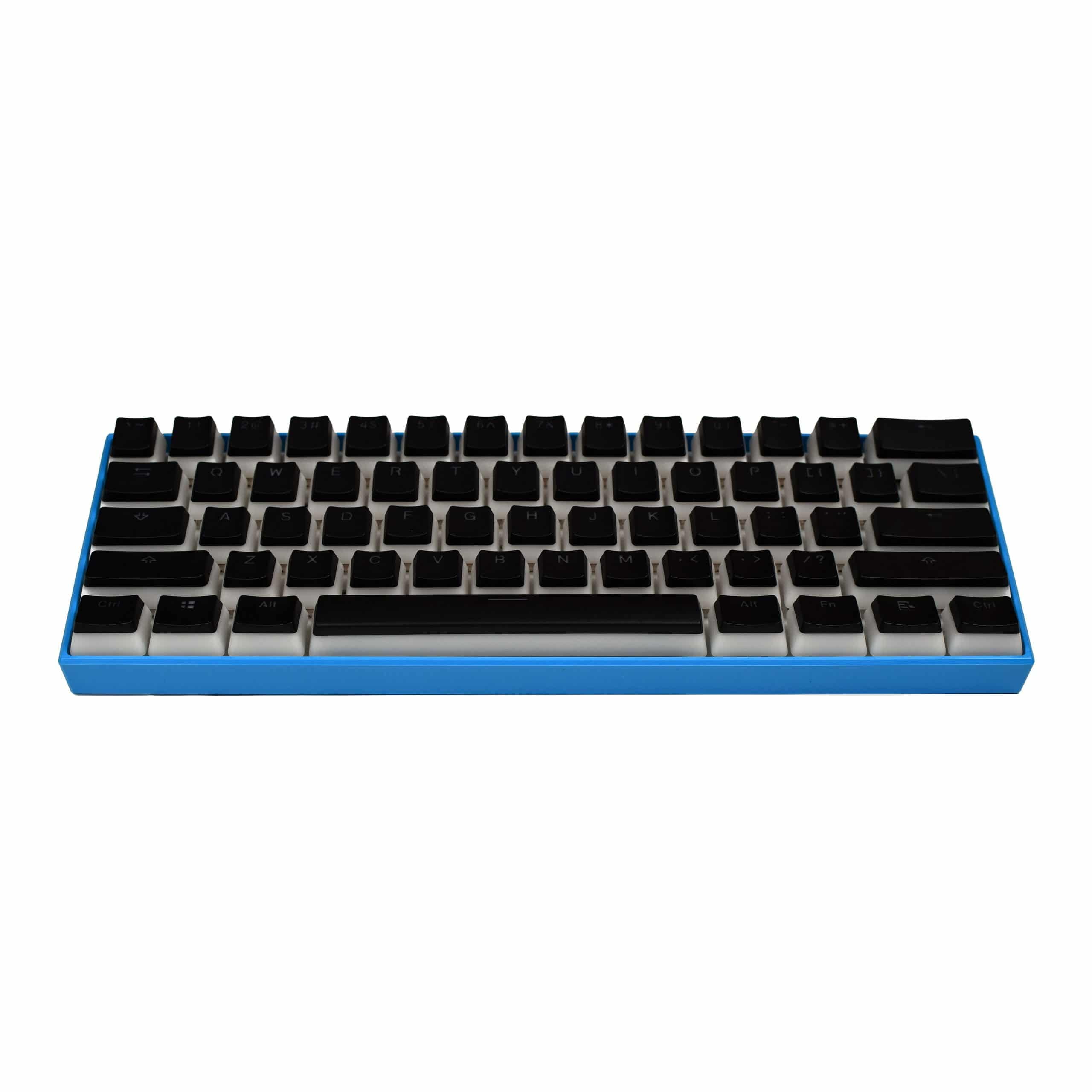 OEM PBT Pudding Keycaps Black and White - 104 Keys