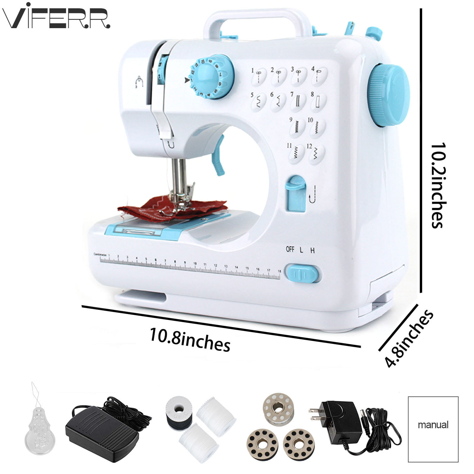 SewMAX Portable Mini Sewing Machine Great For Beginners And as