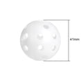 thumbnail image 2 of Pelotas de práctica de golf Faswin, paquete de 100 unidades, 41 mm, huecas, flujo de aire, color blanco, 2 of 7