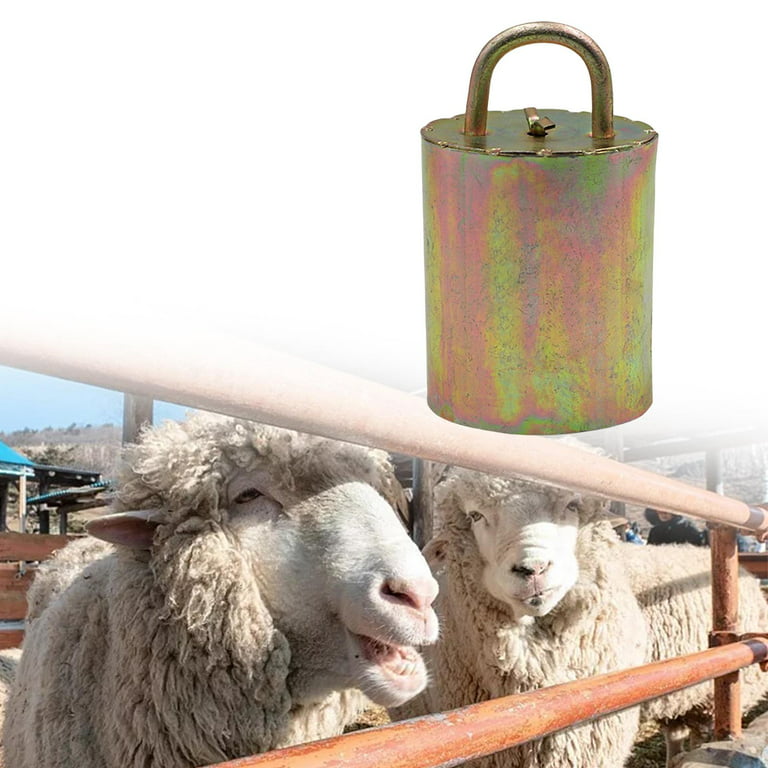 Grazing Cow Bells Horse Sheep Iron Bells Loud Bells Animal Grazing Bell  Cowbells Noise Makers for Cattle Sheep Cow Farm Animal Accessories L