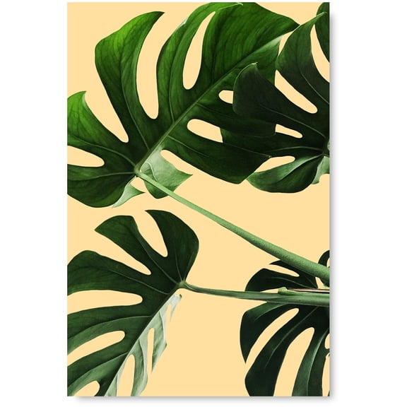 Awkward Styles Green Leaves Poster Wall Decor for Kitchen Inspirational Poster Prints Foliage Room Decor Green Grass Unframed Art Inspirational Vinyl Artwork Beautiful Nature Art Home Decor Ideas