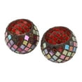thumbnail image 3 of Mosaic Glass Candle Holder, Glass Tea Light Stand Decorative Practical  For Parties, 3 of 8