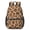 Black and Brown-1, variant on Black and White Leopard Print 17" School Backpacks for Teens,Waterproof Oxford Fabric,S-Shape Padded Straps for School,Travel,Hiking,Camping
