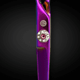 thumbnail image 4 of Swivel 5.5" Saki Kohana Pink Hair Shear Set (Swivel Cutting Shears, Swivel Thinning Shears, Razor, Case) - 440C Steel - For Professional Use, 4 of 6