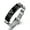 Black, variant on Trans Bracelet Transgender Symbol Stainless Steel Gender Identity Mesh Cuff Bangle Male Female Trans Pride LGBTQ Gay Support Jewelry, Adjustable, Black