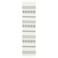 thumbnail image 5 of SAFAVIEH Natura Elvin Geometric Wool Area Rug, Ivory/Grey, 8' x 10', 5 of 9
