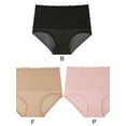 thumbnail image 3 of Lace Womens Underwear,Cotton Mid Waist Top Full Coverage Brief Ladies Panties Lingerie Undergarments for Women, 3 of 3