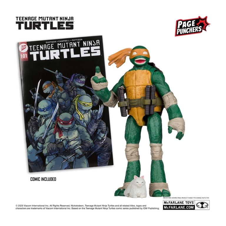 McFarlane Toys, Action Figures, Teenage Mutant Ninja Turtles Full