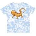 thumbnail image 3 of Inktastic Cute Smiling Bearded Dragon Boys or Girls Toddler T-Shirt, 3 of 5