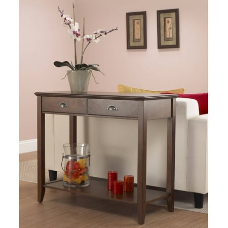 Deck Console - Bali Foremost Sheridan Console Desk, Walnut