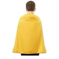 thumbnail image 1 of 26 in. Yellow Superhero Child Cape, 1 of 1