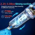 thumbnail image 2 of Air Duster Compressed Air Duster for Computer Electric Car-Mounted Vacuum Cleaner Electronic Device Cleaning Home, Car, Pet, Keyboard, Office 180000RPM, 2 of 7