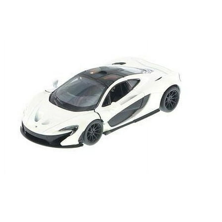 Kinsmart 5" McLaren P1 Diecast Model Toy Car Pull Action 1:36 White
