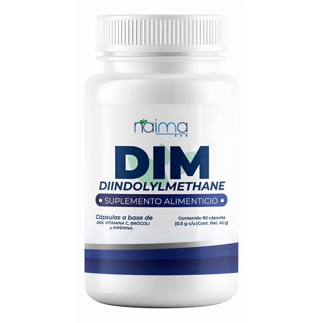 Dim 90 Cápsulas 300 Mg | Diindolilmetano Sin Sabor