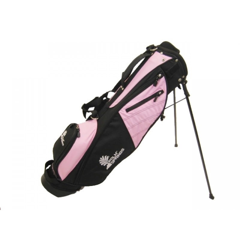 PALM SPRINGS Sunday Golf Bag w/stand Pink/Black