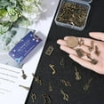 thumbnail image 3 of 78Pcs 13 Styles Musical Instrument Charms Music Charm Bulk Small Antique Bronze Music Notes Tibetan Charms Note Charm, 3 of 6