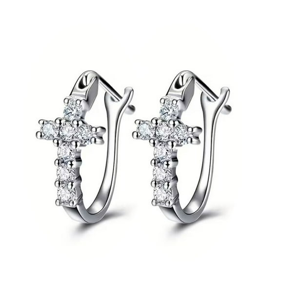 Cross Dangle Drop Earrings for Women Men Princess Bag Earrings Studs Earrings Jewelry Gifts