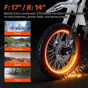 SYX MOTO K1 125cc Dirt Bike for Teens & Adults, 50 MPH, 123 Mi Range, 4-Speed Manual, Kick/Electric Start, Black