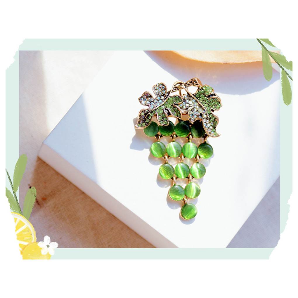 SHERCHPRY Broche Décorative Raisin Pour Vêtements Sacs Et