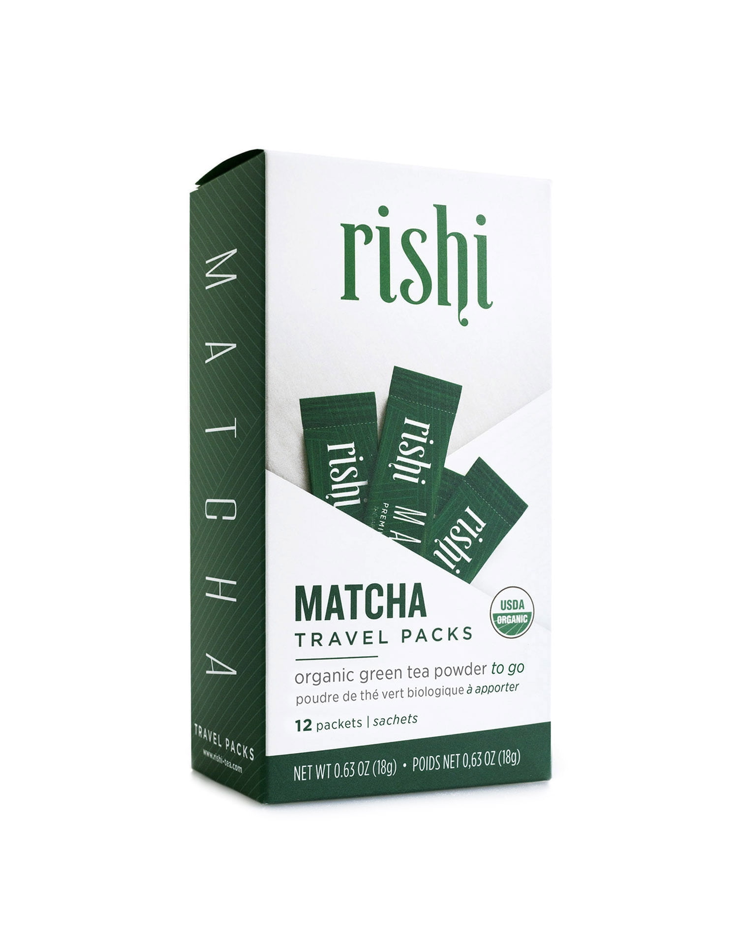 Rishi Tea, Matcha Sticks, Powder Tea, 10 Ct