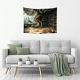 thumbnail image 5 of RKSupls Enchanted Forest and Library Themed Tapestry,Home Tapestry Suitable for Hanging for Decorative Wall Hanging, Decorative Bedroom, Living Room Decoration - 40x30in, 5 of 6