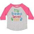 thumbnail image 3 of Inktastic My Grandma Loves Me Boys or Girls Toddler T-Shirt, 3 of 5