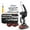 Black, variant on OWSOO Electric Chainsaw 4" 6" Portable with Lock, 2 Chains, 21V Rechargeable Battery Operated Cordless for Wood Cutting