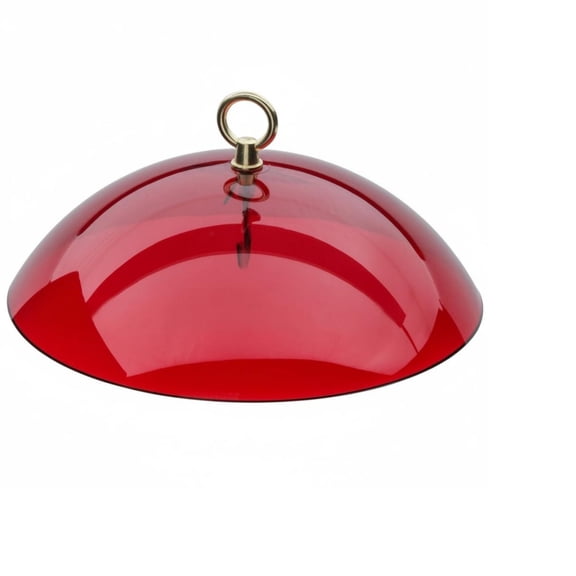 simhoa Hummingbird Feeder Dome Cover Weather Resistant Shield Plus Plastic Construction for Yard Patio Garden