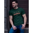 thumbnail image 2 of Million Ways To Be Happy T-Shirt Men -Image by Shutterstock, Male Large, 2 of 4