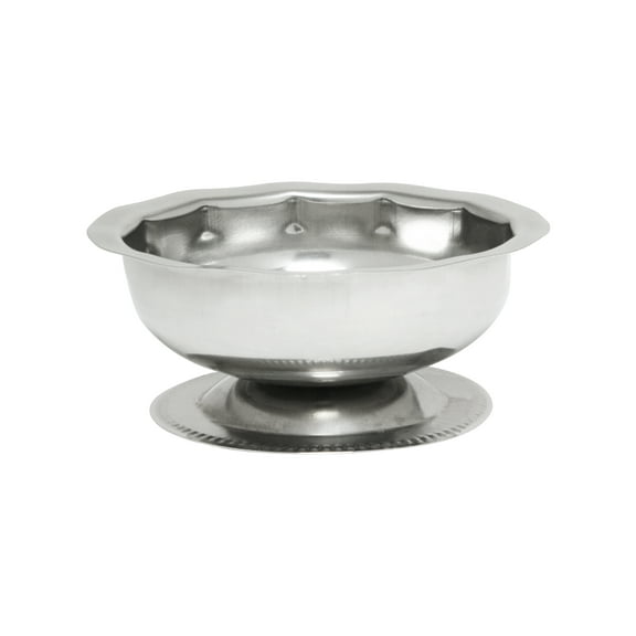 Excellante 3.5 oz stainless steel sherbet dish, comes in each