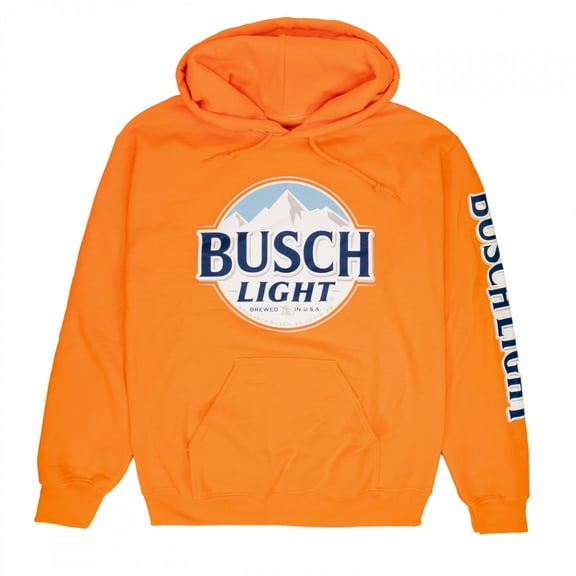 Busch Light Hunter Orange Hoodie-3XLarge