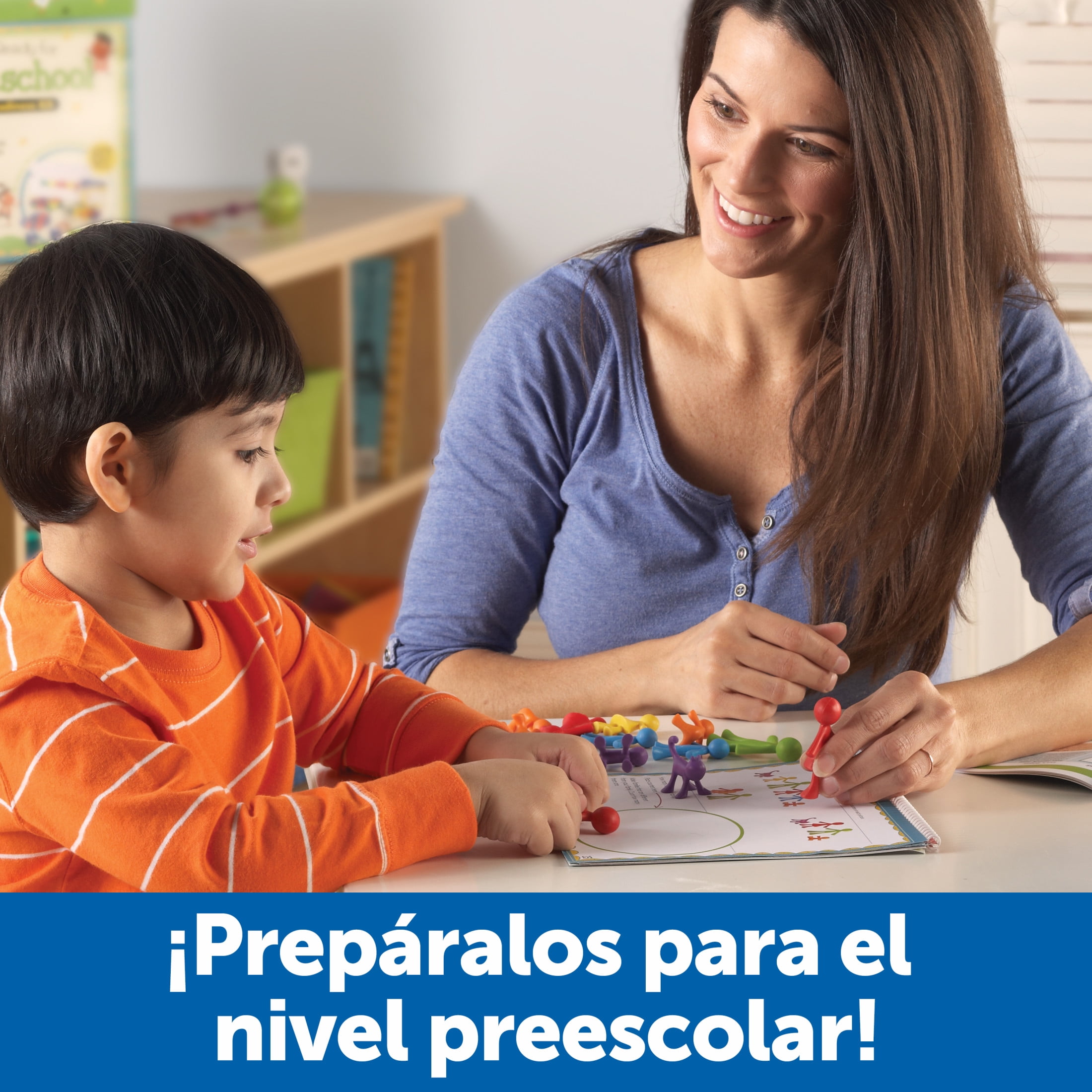 Learning Resources All Ready for Preschool Readiness Kit, Girls and boys,60 Activities Set, Ages 3+